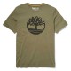 тениска,мъжки,тениски,timberland,kennebec,river,tree,logo,short,sleeve,t,shirt,grape,leaf,(green)