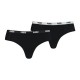 дамско,бельо,дамски,бикини,и,танкини,puma,microfiber,hang,brazilian,panties,2,units,black