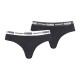 дамско,бельо,дамски,бикини,и,танкини,puma,hang,brazilian,panties,2,units,black,(black)