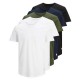 тениска,мъжки,тениски,jack,&,jones,noa,short,sleeve,t,shirt,5,units,multicolor,(white,detail,white,black,navy,forest)