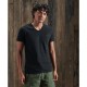 тениска,мъжки,тениски,superdry,orange,label,classic,short,sleeve,v,neck,t,shirt,black,(black)