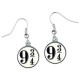 бижутерия,the,carat,shop,harry,potter,platform,9,3,4,earrings,white,(white,black)