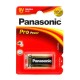 батерии,panasonic,1,pro,power,6,lr,61,9v,block,battery,golden