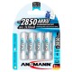 батерии,ansmann,1x4,nimh,2850,mignon,2650mah,aa,rechargeable,battery,silver,(silver)