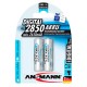 батерии,ansmann,1x2,nimh,rechargeable,2850,mignon,aa,digital,batteries,2650mah,silver,(silver)