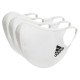 други,аксесоари,adidas,logo,face,mask,3,units,white,(white)