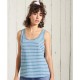тениска,дамски,тениски,superdry,orange,label,classic,sleeveless,t,shirt,blue,bottle,marl,light,grey,marl,(blue)