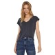 тениска,дамски,тениски,vero,moda,fill,short,sleeve,v,neck,t,shirt,ombre,blue,(grey)