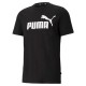 тениска,мъжки,тениски,дамски,тениски,puma,essential,logo,short,sleeve,t,shirt,black,(puma,black)