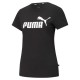 тениска,дамски,тениски,puma,essential,logo,short,sleeve,t,shirt,puma,black,(black)