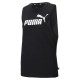 тениска,дамски,тениски,puma,essential,cut,off,logo,sleeveless,t,shirt,black
