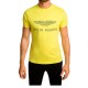 тениска,мъжки,тениски,hackett,aston,martin,logo,short,sleeve,t,shirt,yellow