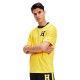 тениска,мъжки,пижами,tommy,jeans,crew,t,shirt,short,sleeve,pyjama,t,shirt,amber,glow,(yellow)