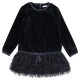 рокля,детски,поли,и,рокли,boboli,velour,with,fringes,dress,blue