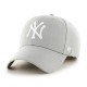 шапка,всички,шапки,47,mlb,new,york,yankees,mvp,cap,grey