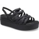 сандали,на,платформа,дамски,сандали,и,чехли,crocs,brooklyn,strappy,low,wedge,sandals,black,(black)