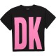 тениска,мъжки,тениски,дамски,тениски,dkny,t,shirt,short,sleeve,t,shirt,black,(black)