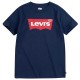 тениска,детски,тениски,levi´s,®,batwing,short,sleeve,t,shirt,dress,blues,(blue)