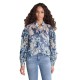 дамски,дънки,дамски,блузи,дамски,ризи,salsa,jeans,floral,print,long,sleeve,blouse,white,blue