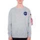 блуза,мъжки,пуловери,alpha,industries,space,shuttle,sweatshirt,grey