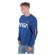 блуза,мъжки,пуловери,alpha,industries,nasa,reflective,sweatshirt,nasa,blue,(blue)