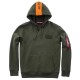 суичър,мъжки,пуловери,alpha,industries,red,stripe,hoodie,green