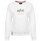 блуза,дамски,пуловери,дамски,плетени,дрехи,alpha,industries,new,basic,foil,print,sweater,white,yellow,gold,(white)