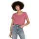 тениска,дамски,тениски,only,first,one,life,solid,short,sleeve,t,shirt,pink,(baroque,rose)