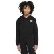 поларена,блуза,детски,блузи,nike,sportswear,club,fleece,full,zip,sweatshirt,black