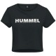 тениска,дамски,тениски,hummel,legacy,cropped,short,sleeve,t,shirt,black,(black)