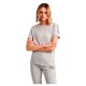 тениска,мъжки,тениски,hummel,legacy,chevron,short,sleeve,t,shirt,grey,melange,(grey)