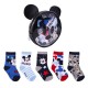 чорапи,мъжки,чорапи,дамски,чорапи,disney,mickey,socks,5,pairs,multicolor,(white,blue,grey)