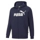 суичър,мъжки,пуловери,puma,essental,big,logo,hoodie,blue,(peacoat)