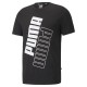 тениска,мъжки,тениски,puma,power,logo,short,sleeve,t,shirt,puma,black,(black)