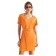 рокля,дамски,поли,и,рокли,superdry,the,waist,mini,short,dress,orange,(cosmos)