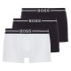 боксерки,мъжко,бельо,boss,organic,boxers,3,units,white,black,(black)