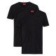 тениска,мъжки,тениски,hugo,short,sleeve,v,neck,t,shirt,black