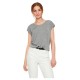 тениска,дамски,тениски,pieces,billo,lurex,stripes,short,sleeve,t,shirt,grey,(light,grey,melange,detail,lurex,grey)