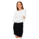 тениска,дамски,тениски,pieces,sirene,long,sleeve,t,shirt,white,(bright,white)