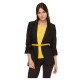 сако,дамски,сака,pieces,boss,3,4,blazer,black