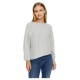 блуза,дамски,пуловери,дамски,плетени,дрехи,noisy,may,ship,o,neck,bg,sweater,grey,(light,grey,melange)