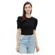 тениска,дамски,тениски,pieces,anna,short,sleeve,t,shirt,black,(black)