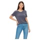 тениска,дамски,тениски,pieces,kamala,short,sleeve,t,shirt,ombre,blue,(blue)