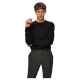 блуза,мъжки,пуловери,selected,berg,sweater,black,(black)