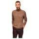 блуза,мъжки,пуловери,selected,berg,high,neck,sweater,teak,detail,melange,(brown)