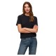 тениска,дамски,тениски,selected,my,perfect,box,cut,short,sleeve,t,shirt,black