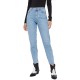 дънки,дамски,панталони,pieces,kesia,mom,high,waist,ankle,jean,blue