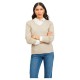 блуза,дамски,пуловери,дамски,плетени,дрехи,vila,ril,v,neck,sweater,natural,melange,(brown)