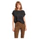 тениска,дамски,тениски,vila,ellette,satin,short,sleeve,t,shirt,black,(black)