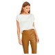 тениска,дамски,тениски,vila,ellette,satin,short,sleeve,t,shirt,snow,white,(white)